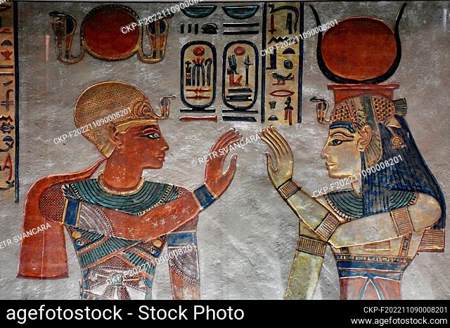 Tomb of Amen Khopshef in Luxor (ancient Thebes), Valley of the Queens, Egypt, October 19, 2022. (CTK Photo/Petr Svancara)