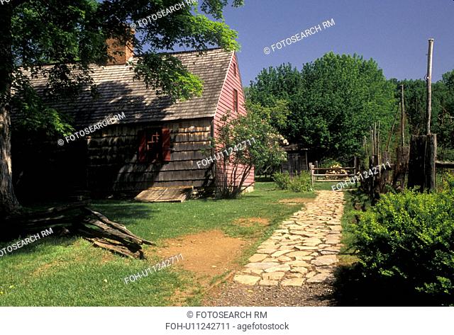 Morristown, New Jersey, Wick Farmhouse, Morristown National Historical Park, The Wick house was used as St. Clair's Headquarters during the winter encampment at...