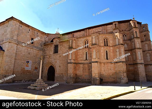 Peñafiel, San Pablo Convent (mudejar and gothic 14th century). Valladolid province, Castilla y Leon, Spain