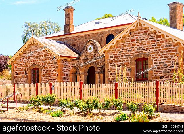 The Old Police Station and Courthouse were completed in 1860 - Auburn, SA, Australia