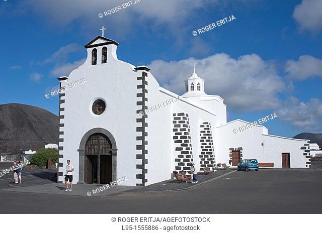 Sanctuary of the Virgen de los Dolores, Lanzarote, Canary Islands, Spain