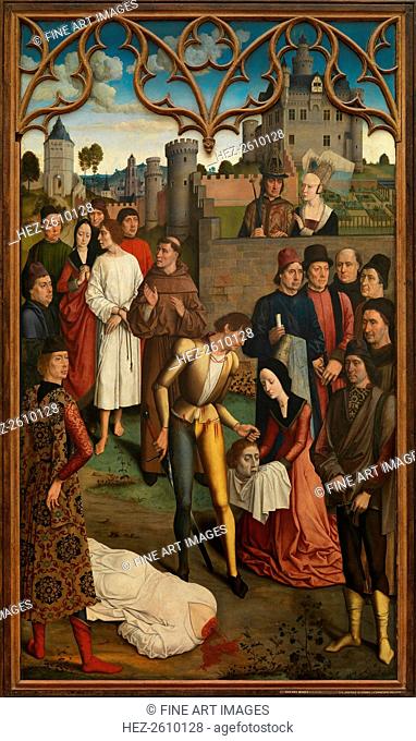The Justice of Emperor Otto III: Beheading of the Innocent Count, 1471-1475. Artist: Bouts, Dirk (1410/20-1475)