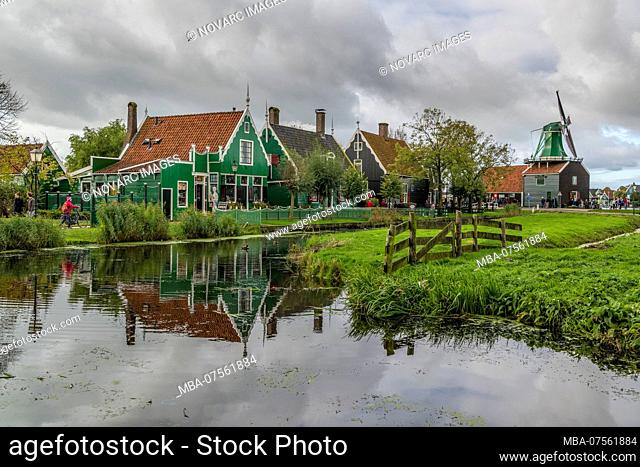 Zaanse Schans, Zaanstad Municipality, Holland, The Netherlands