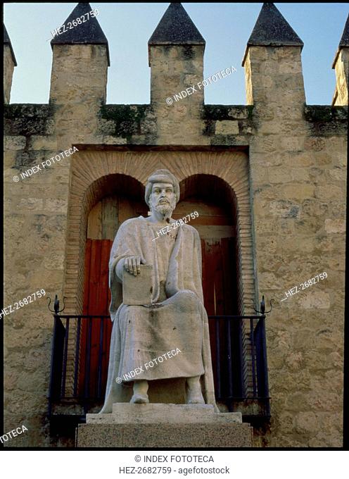 Monument in the city of Córdoba dedicated to Averroes (1126-1198), philosopher, lawyer, doctor an?