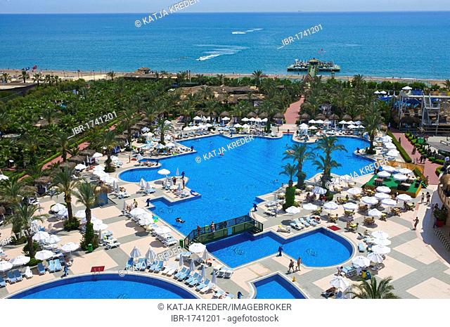 Delphin Palace Hotel beside the beach of Antalya, Turkish Riviera, Turkey