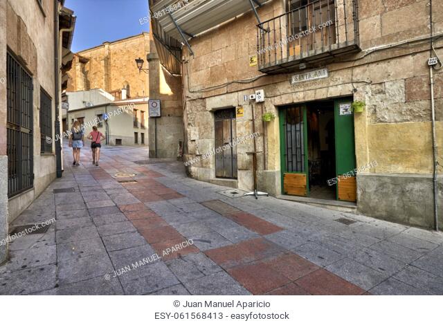 Calle Tentenecio, Salamanca City, Spain, Europe