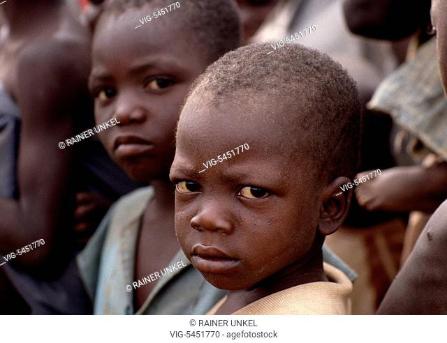 BFA, Burkina Faso : Children in Centre-Nord province , September 1990 - Kaya, Centre-Nord, Burkina Faso, 22/09/1990