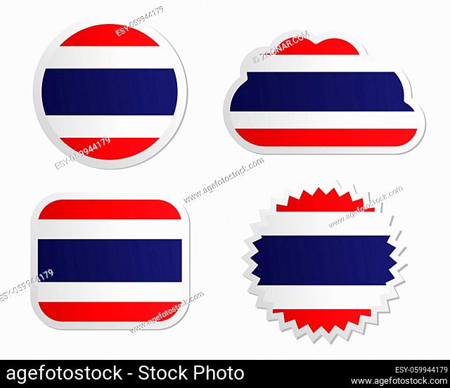 Fahne Thailand Sticker