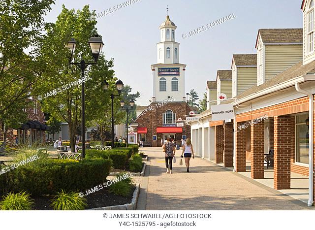Woodbury Common Outlet Mall in the Hudson Valley town of Central Valley New York