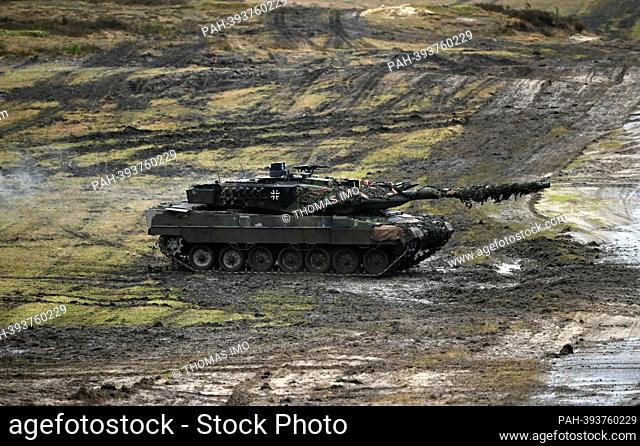 Leopard 2A6 main battle tank of Panzer Battalion 203. - Augustdorf/Deutschland