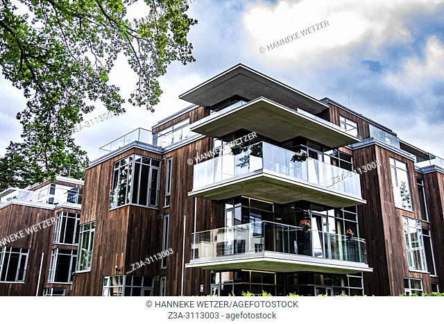 Brand new modern architecture in Dzintari, Jurmala, Latvia, Europe