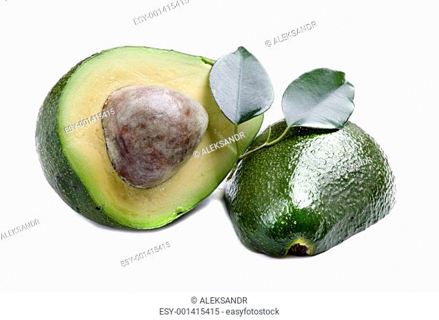 Fresh avocado macro