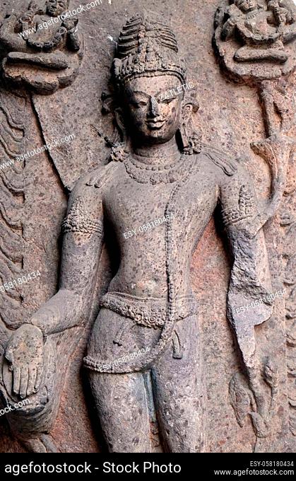 Avalokitesvara, from 10th century found in Lalitagiri, Orissa now exposed in the Indian Museum in Kolkata, West Bengal, India