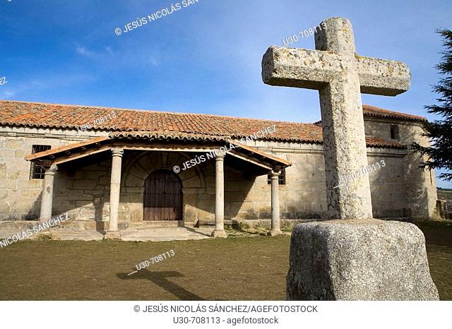 Ermita de San Benito, Navarredonda de Gredos. Sierra de Gredos Regional Park. Avila province, Castilla-Leon, Spain