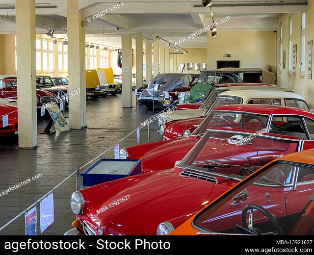Vintage car in the Melle car museum, Osnabruecker Land, Lower Saxony, Germany