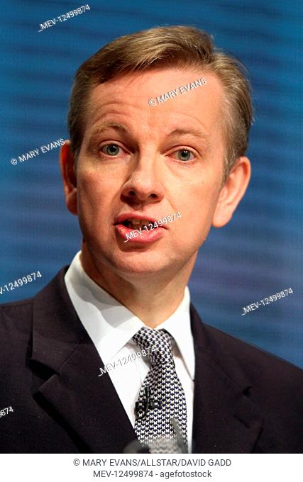 Michael Gove MP Shadow Secretary Of State For Children, Schools & Families Conservative Party Conference 2009 Manchester Central, Manchester
