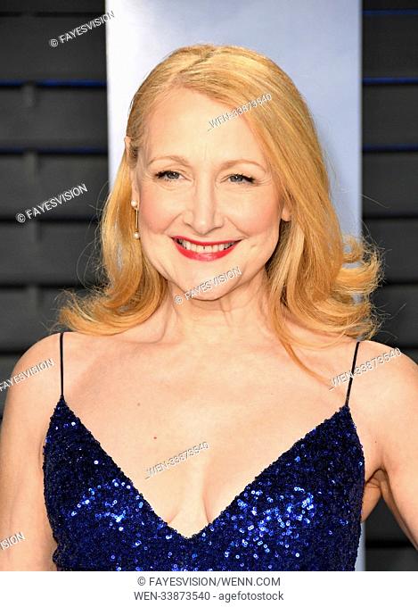 2018 Vanity Fair Oscar Party Hosted By Radhika Jones Featuring: Patricia Clarkson Where: Beverly Hills, California, United States When: 05 Mar 2018 Credit:...