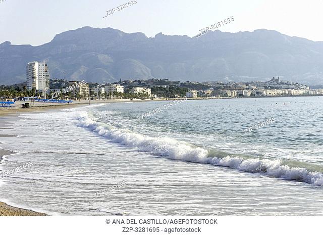 Albir beach in Alfaz del Pi Alicante province Spain