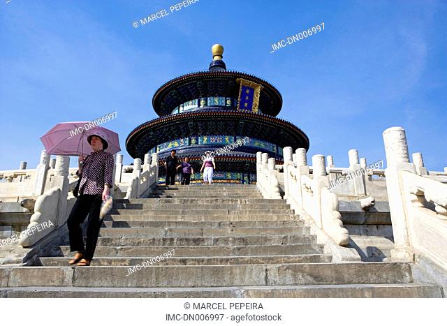 China, Beijing, temple of heaven, hall of prayers for good harvest