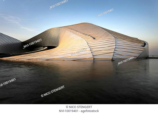 The Blue Planet, Northern Europe's largest aquarium by architect Kim Nielsen Herford, Kastrup, Copenhagen, Denmark