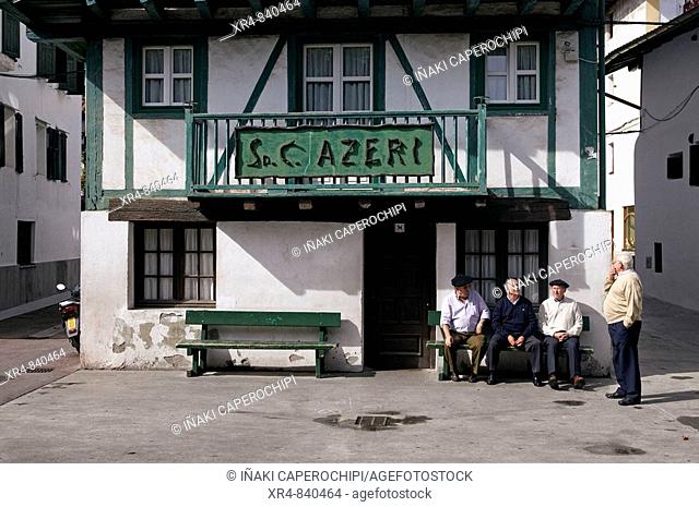 Sociedad Azeri, Hondarribia, Guipuzcoa (Gipuzkoa), Basque Country, Spain