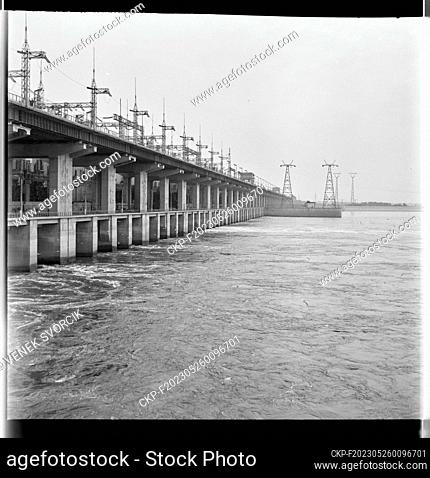 ***SEPTEMBER 24, 1971 FILE PHOTO***The Volgograd Reservoir, reservoir in The Soviet Union, Union of Soviet Socialist Republics formed at the Volga River by the...