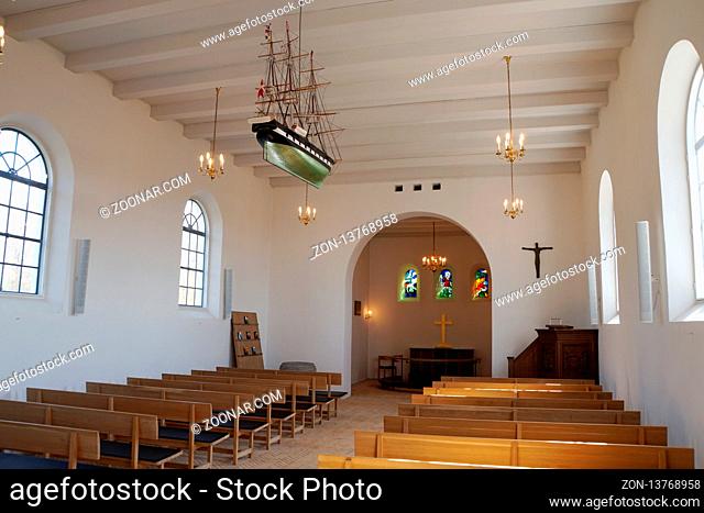 Kirche Genner, Rodekro, Süddänemark, Dänemark