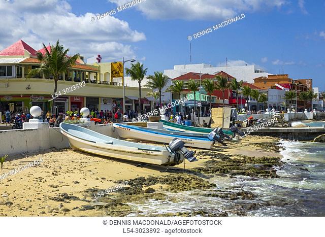 Cozumel Mexico is a popular cruise destination in the western caribbean