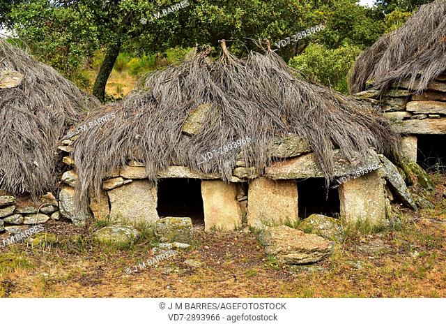 Goats hut (Chiviteros) in Torregamones, Parque Natural de los Arribes del Duero, Zamora province, Castilla-Leon, Spain