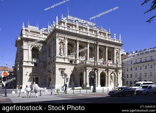 Hungary, Budapest, State Opera House,