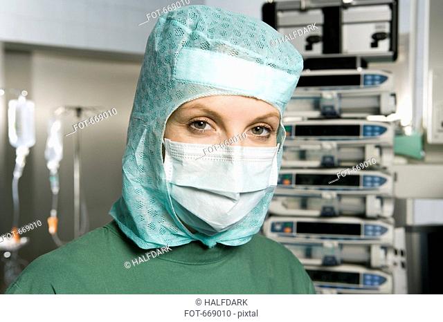 Portrait of a surgeon