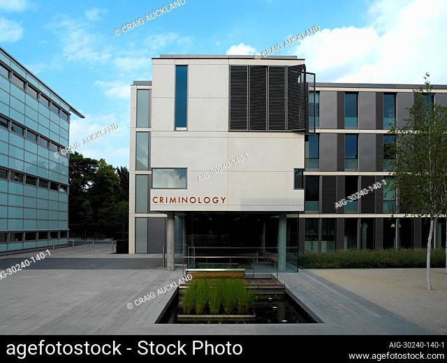 University of Cambridge Sidgwick Criminology Department