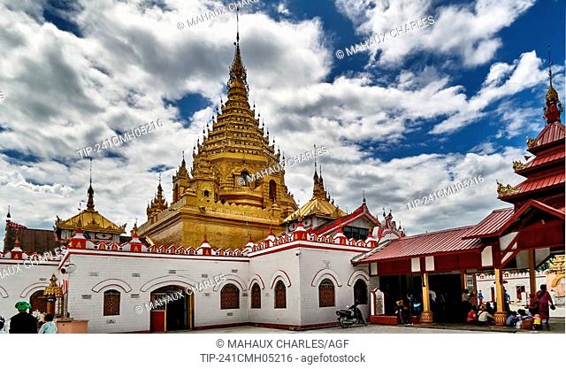 Nyaungshwe ( YAUNGHWE) city; Inle lake Shan state, Myanmar (Burma), Asia ; adana Man Aung Pagoda is situated in Nyaung Shwe