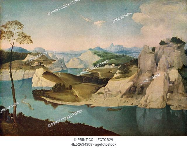 'Landscape: a River among Mountains', c1600. Artist: Unknown