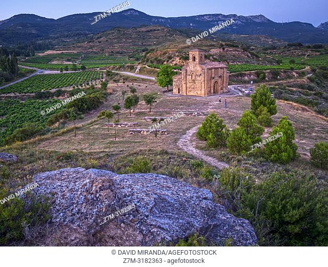 Ermita románica de Santa María de la Piscina. San Vicente de la Sonsierra. La Rioja. Spain