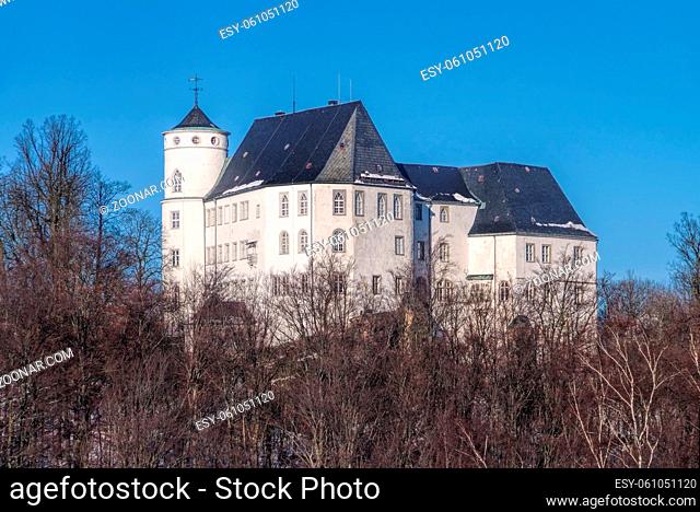 Baerenstein Burg im Osterzgebirge, Sachsen - Baerenstein castle in Erzgebirge, Saxony