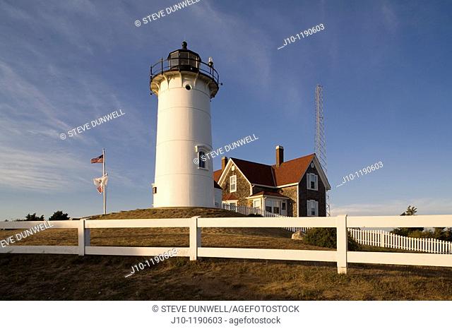 Nobska Lighthouse 1876, Woods Hole, Massachusetts, USA