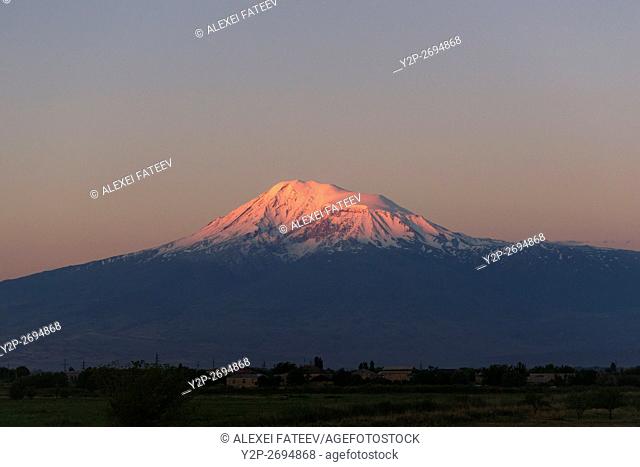 Mount Ararat at sunrise
