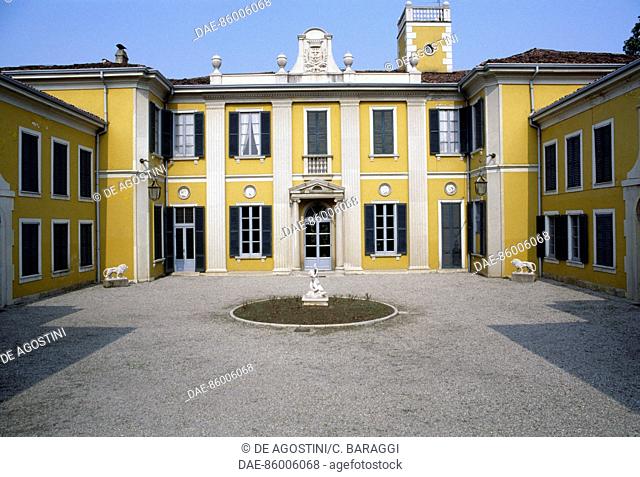 View of Villa Longoni, Desio, Lombardy, Italy, 18th-20th century
