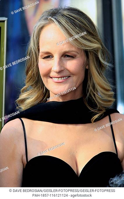 Helen Hunt attends the ceremony honoring Maestro Gustavo Dudamel with a Star on The Hollywood Walk of Fame held on January 22, 2019 in Hollywood, California