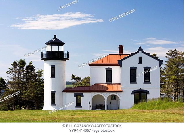 Admiralty Head Lighthouse - Fort Casey State Park - Whidbey Island, Washington