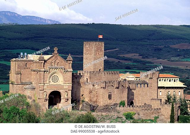 Castle of Xavier, birthplace of St Francis Xavier (1506-1552), Javier, Navarra. Spain, 10th-19th century