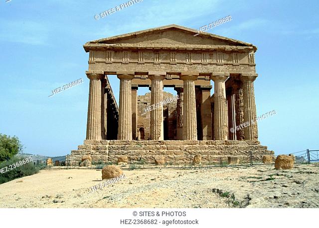 The Temple of Concordia, Agrigento, Sicily