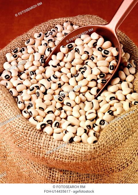 Sack Of Black Eyed Beans / Peas
