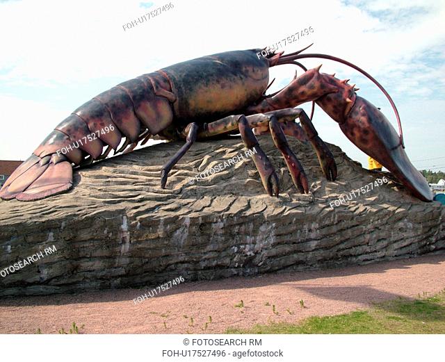 New Brunswick, Canada, Shediac, Acadian Coastal Drive, World's Largest Lobster, Lobster Capital of the World