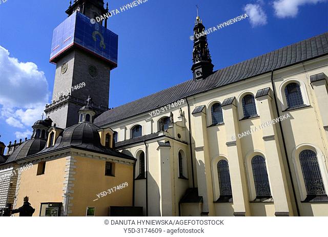 Jasna Gora - most famous Polish pilgrimage site, sanctuary of Our Lady of Czestochowa - Queen of Poland and the Pauline Fathers order monastery, National Shrine