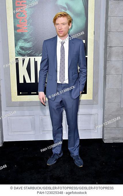 Domhnall Gleeson at the world premiere of the movie 'The Kitchen: Queens of Crime' at the TCL Chinese Theater. Los Angeles, 05.08