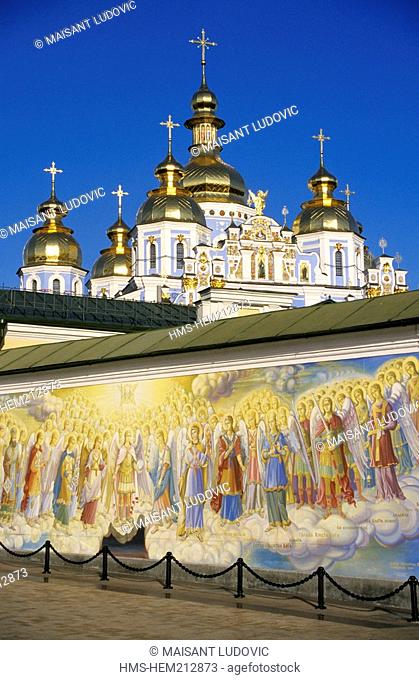 Ukraine, Kiev, St Michael's Golden-Domed Cathedral