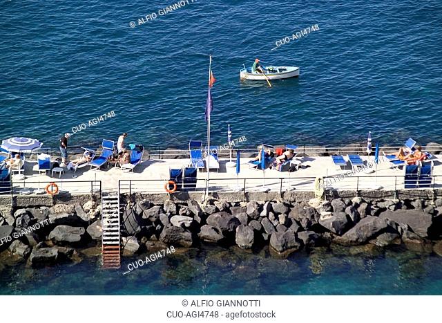 Harbour, Marina Grande Sorrento, Penisola Sorrentina, Napoli, Campania, Italy, Europe