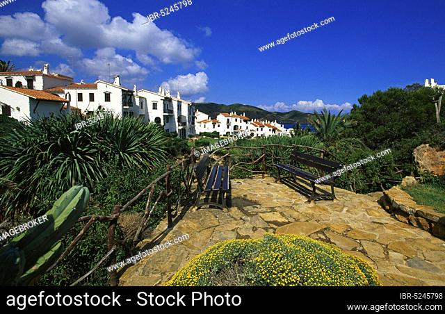 Holiday flats in Platges de Fornells, Menorca, Balearic Islands, Spain, Europe